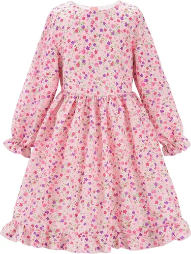 Vista 4 de ReliBeauty Disfraz de anciana para niños abuela disfraz de abuela para niñas 100 días