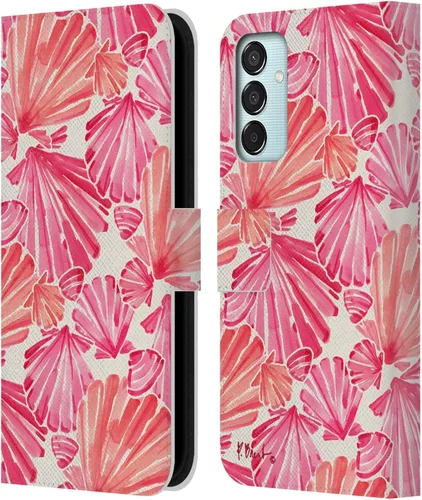Vista 14 de Head Case Designs Officially Licensed Paul Brent Agate Mermaid Coastal Leather Wallet Case Compatible with Samsung Galaxy M15/F15 5G