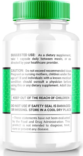 Vista 3 de NutraRize (paquete de 2) Optimizador de Celsium Glyco, soporte de flujo sanguíneo, cápsulas totalmente naturales para mantener niveles estables