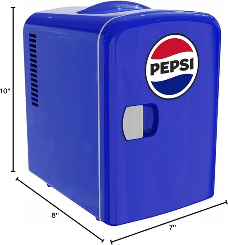 Vista 7 de CURTIS - Mininevera de Pepsi de 6 latas, AZUL, 4 litros