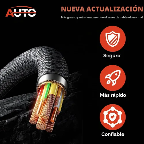 Vista 7 de Sensor de temperatura Bomba de dirección asistida Conectores de interruptor Enchufe Pigtail Reemplazo del arnés de cableado para Toyota Lexus Scion