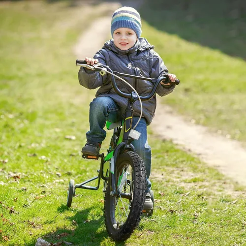 Vista 4 de YUNSCM 2-PCS 16" Kid Bike Tires 16x2.125/57-305 Compatible with Mountain Bike 16 x 2.125 Bicycle Tires