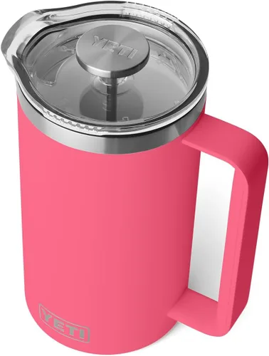 Vista 17 de YETI Rambler - Cafetera de prensa francesa de 34 onzas, color rojo rescate