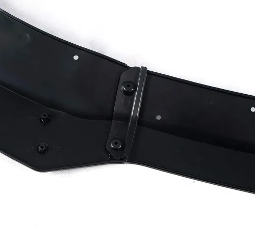 Vista 7 de CHEDA Combinación de parachoques delantero, protector divisor de labio, compatible con Dodge Charger 2015-2020 SRT solo estilo V2, negro brillante