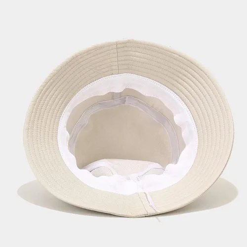 Vista 4 de XYIYI Sombreros de pescador de playa de algodón bordado de moda para mujeres niñas
