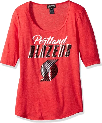 Vista 6 de Camiseta de media manga con logotipo de la NBA para mujer