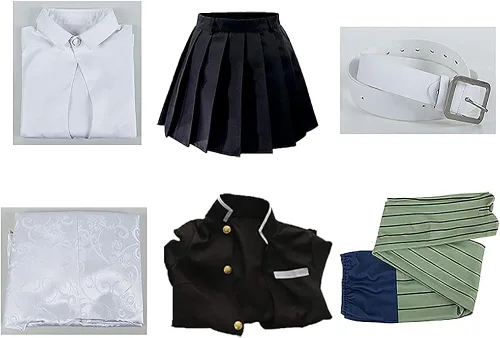 Vista 6 de Disfraz de Kochou para cosplay kimono uniforme de juego de rol conjunto completo