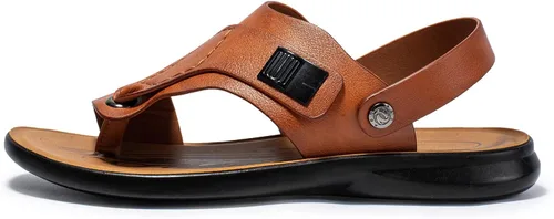Vista 3 de Husmeu Sandalias deportivas para hombre, sandalias deportivas de verano, sandalias de playa para senderismo, sandalias al aire libre