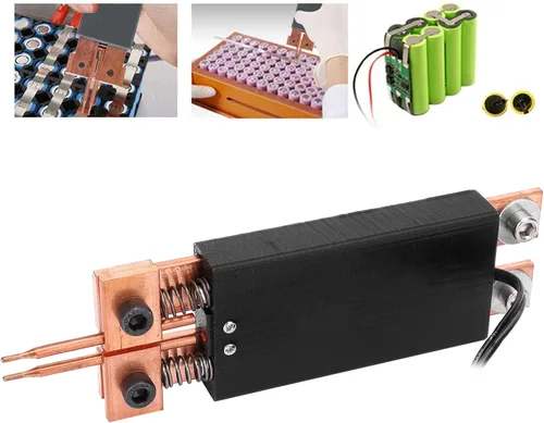Vista 4 de Bolígrafo de soldadura por puntos de batería, DC 4-12V DIY Pluma soldador automático de mano, suministros industriales, herramienta de soldadura