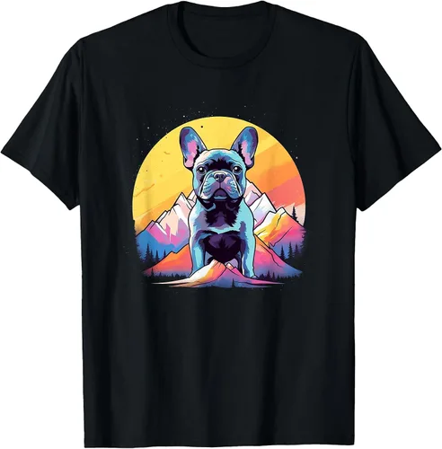 Vista 21 de French Bulldog Dog Men Women Kids T-Shirt Asphalt Grey