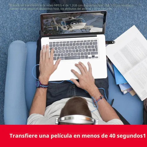 Vista 3 de SanDisk Unidad flash Ultra USB 3.0 de 16 GB - SDCZ48-016G-GAM46, color negro