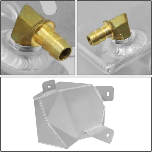 Vista 5 de DNA MOTORING TANK-COL-016 Tanque de desbordamiento de expansión de refrigerante de aluminio [compatible con 82-92 CAMARO/FIREBIRD]