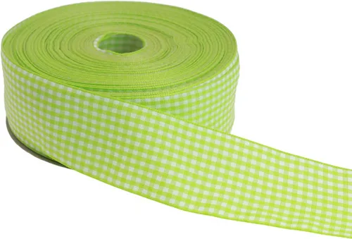 Vista 58 de Cinta a cuadros de 50 yardas cada rollo 100% poliéster con borde tejido (1/1-2 pulgadas x 50 yardas, negro)