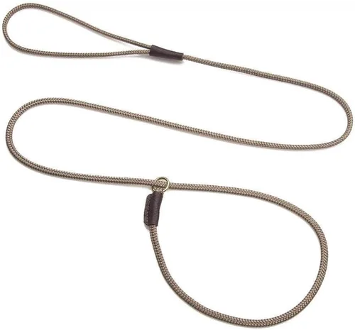 Vista 10 de Mendota Pet Correa antideslizante para exhibición de perros, fabricada en los Estados Unidos, color negro, 1/8 pulgadas x 54 pulgadas, para razas