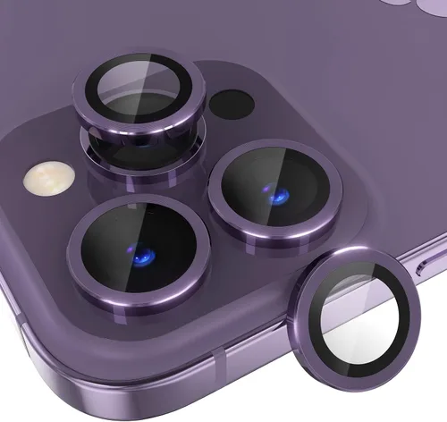 Vista 43 de Choiche Compatible para iPhone 16 Pro/iPhone 16 Pro Max Protector de Lente de Cámara, Vidrio Templado 9H Protector de Pantalla de Cubierta de Cámara