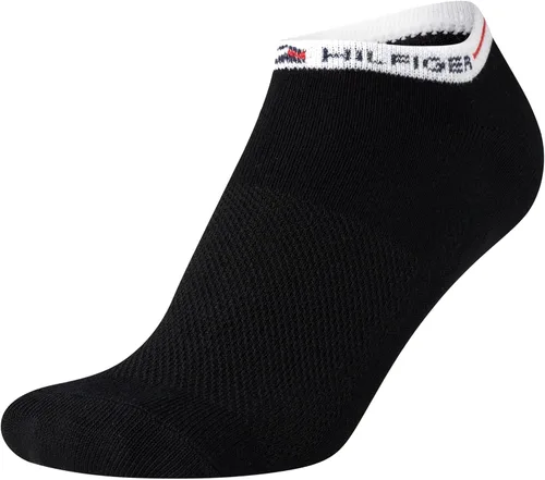Vista 5 de Tommy Hilfiger Paquete de 6 calcetines icónicos con logotipo de bandera repetida para mujer