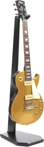 Vista 3 de Ruach GS-5 Percha de madera para guitarra acústica y eléctrica - Negro