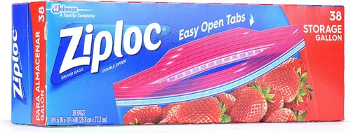 Vista 4 de Ziploc Bolsa de almacenamiento, galón, 38
