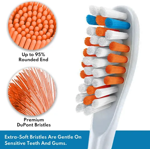 Vista 2 de Philips Sonicare - Cabezal de cepillo de dientes eléctrico compatible con Phillips, Sonic Care Powerup, repuesto eléctrico Power Up C1 C2 C3 Control