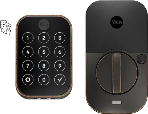 Vista 9 de Yale Assure Lock 2 Touch Plus Apple Home Keys - Cerrojo con Wi-Fi, color negro