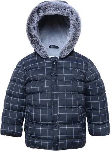 Vista 6 de Rokka&Rolla Chaqueta acolchada con forro polar resistente al agua para bebés y niños pequeños