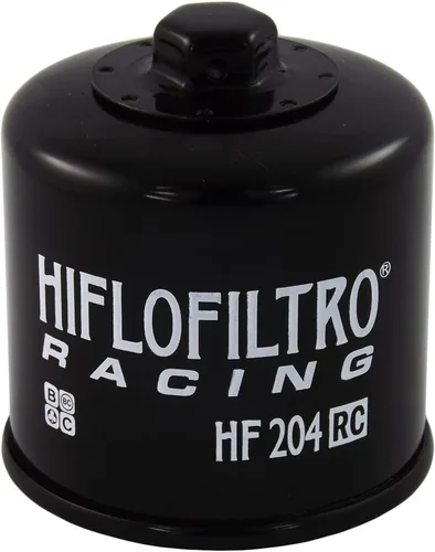 Vista 7 de HiFloFiltro HF204 Filtro de aceite estándar negro premium, individual (paquete de 2)