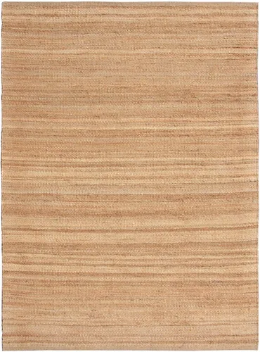 Vista 3 de Antep Rugs Alfombra de fibra de yute tejida a mano natural para interiores 8x10 (Natural, 7'10" x 10')
