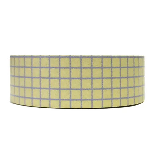 Vista 6 de Wrapables Cinta adhesiva Washi de patrones coloridos, cinta aguamarina