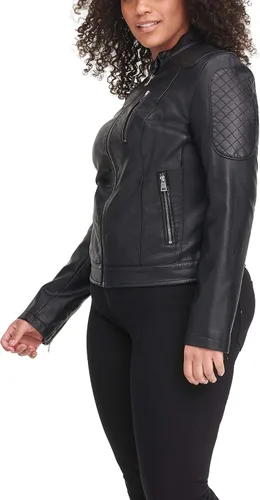 Vista 5 de Levis Chaqueta de motocross de piel sintética para mujer estándar y más
