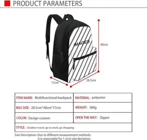 Vista 7 de Salabomia - Mochila multifunción para niñas