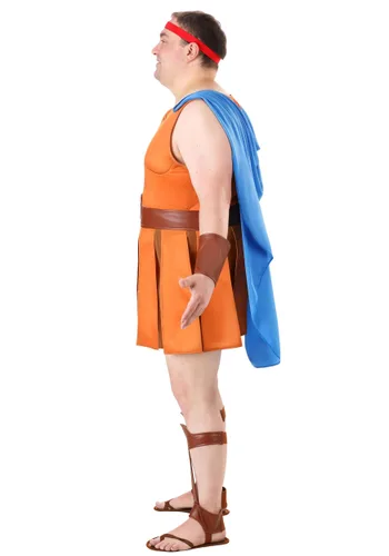 Vista 8 de Disfraz Deluxe de Hércules para Hombre Talla Plus Size de Disney Multicolor