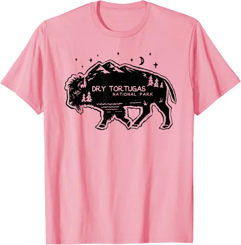 Vista 25 de Camiseta Dry Tortugas National Park Buffalo FL Cutout Florida, Blanco, S