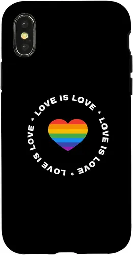 Vista 4 de iPhone 15 Comunidad LGBTQ Lesbiana Gay Bi Trans Amor Es Amor Cultura Caso