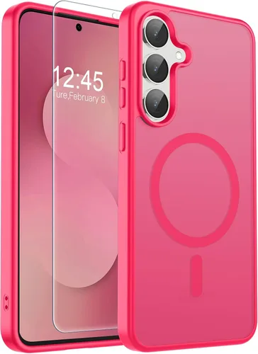 Vista 49 de SUPFINE Funda magnética para Google Pixel 10 Pro XL con protector de pantalla (imanes integrados) (protección contra caídas de grado militar)
