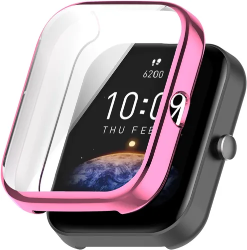 Vista 6 de Compatible con Bip 3, protector de pantalla ultra delgado y suave, funda protectora completa accesorios (paquete de 7)