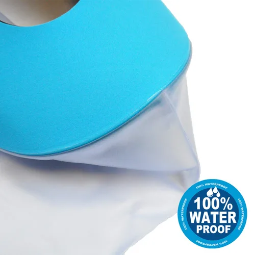 Vista 2 de Asunby Protector de línea PICC para ducha Cubierta de manga de línea Picc para el brazo superior Impermeable Protector de IV y línea PICC
