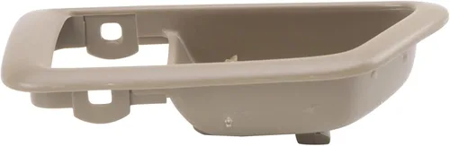 Vista 4 de TRQ Manija de puerta interior del lado del conductor, bisel bronceado compatible con Toyota Camry 1997-2001