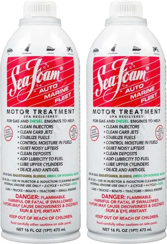 Vista 15 de Sea Foam Aditivo de combustible y aceite para tratamiento de motores, SF16, 16 onzas, paquete de 4 Pack de 4