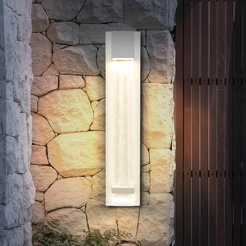 Vista 28 de ASD LED 13" Bubble Glass Wall Light Fixture, Outdoor & Indoor Seeded Sconce 3CCT, Waterproof, Dimmable, ETL Listed 12W 500LM 3000-5000K 120V