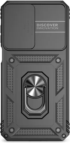 Vista 9 de Funda para Samsung Galaxy A16 5G con cubierta para lente de cámara, protector de pantalla HD, doble capa de grado militar, probada contra caídas