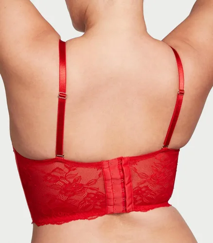 Vista 2 de Victoria's Secret VS Archives Rose Lace Corset Top, lencería para mujer (32B-38DD)