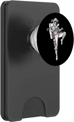 Vista 8 de Astronauta Muay Thai Boxeo Karate Kickboxing Artes Marciales PopSockets PopGrip: Agarre intercambiable para teléfonos y tabletas