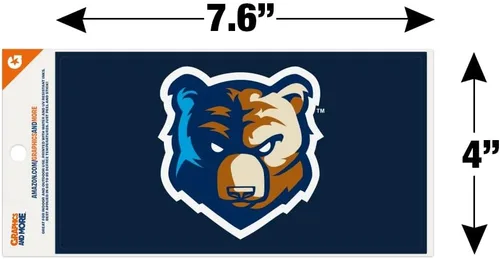 Vista 4 de Bob Jones University - Imán de vinilo con logotipo primario para nevera de coche