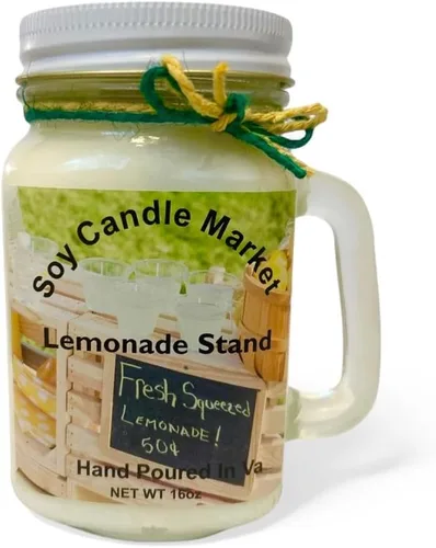Vista 33 de Velas perfumadas de soja Velas hechas a mano y altamente aromáticas que queman hasta 85 horas en tarro de cristal, perfectas para decoración