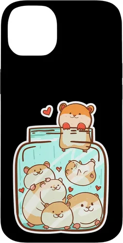 Vista 15 de Hamsters in a Jar Cute Animal Hammy Owner Pet Lover Gift Case for iPhone 17