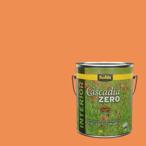 Vista 44 de Rodda Paint CASCADIA ZERO - Pintura plana e imprimación para interiores en uno, cuarto de galón, crema de ballet