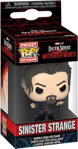 Vista 2 de Funko Pop! Llavero Marvel: Doctor Strange Multiverse of Madness - Sinister Strange