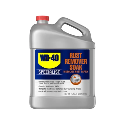 Vista 2 de WD-40 Spray removedor de óxido especializado (1 galón) e inhibidor de la corrosión