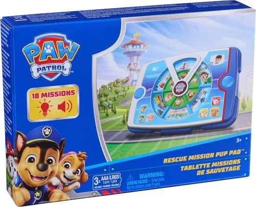Vista 7 de Paw Patrol Academy Rescue Mission Pup Pad, Electronic Interactive Toy