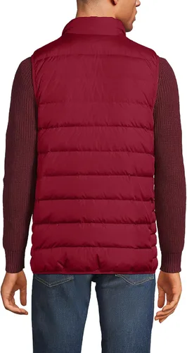 Vista 2 de Lands' End Chaleco acolchado de plumón para hombre